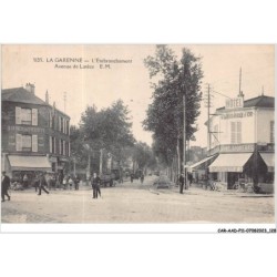 CAR-AADP11-92-0971 - LA GARENNES - L'embranchement avenue de lutece