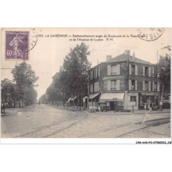 CAR-AADP11-92-0966 - LA GARENNES - Embranchement angle du boulevard de la republique