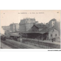 CAR-AADP11-92-0952 - LA GARENNES - La gare, vue interieure - Train