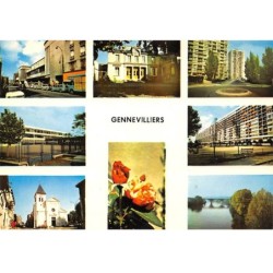 92 - SAN62434 - GENNEVILLIERS - Divers Aspects de la Ville - Raymon - CPSM 10x15 cm