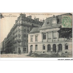 CAR-ACBP7-0488-92 - NEUILLY-SUR-SEINE - Justice de paix et rue de chartres