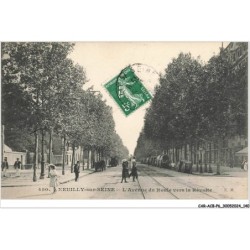 CAR-ACBP6-0474-92 - NEUILLY-SUR-SEINE - L'avenue du roule vers la révolte
