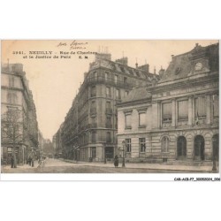 CAR-ACBP7-0491-92 - NEUILLY - Rue de chartres et la justice de paix