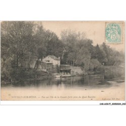 CAR-ACBP7-0508-92 - NEUILLY-SUR-SEINE - Vue sur l'ile de la grande-jatte