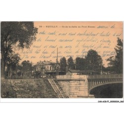 CAR-ACBP7-0517-92 - NEUILLY - Ile de la jatte au pont bineau