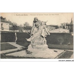 CAR-ACBP7-0500-92 - NEUILLY-SUR-SEINE - Momunent du souvenir francais - Par raoul vernet