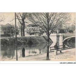 CAR-ACBP7-0518-92 - NEUILLY-SUR-SEINE - Berges de la seine et restaurants de l'ile de la jatte
