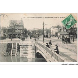 CAR-ACBP7-0524-92 - NEUILLY-SUR-SEINE - Pont bineau et ile de la jatte
