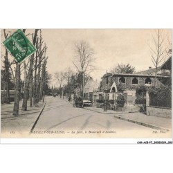 CAR-ACBP7-0533-92 - NEUILLY-SUR-SEINE - La jatte - Le boulevard d'asnières