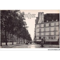CAR-AAIP9-92-0858 - NEUILLY SUR SEINE - Avenue de Neuilly et la place du marché