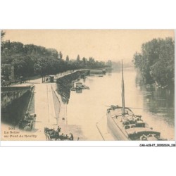 CAR-ACBP7-0556-92 - La seine au pont de NEUILLY