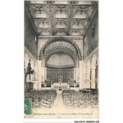 CAR-ACBP7-0551-92 - NEUILLY-SUR-SEINE - Interieur de l'église st-jean-basptiste