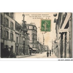 CAR-ACBP1-0003-92 - LEVALLOIS PERRET - La rue des arts - Le lavoir de la fontaine