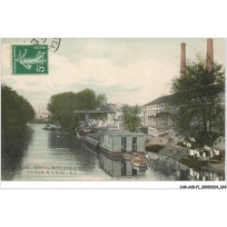 CAR-ACBP1-0013-92 - ISSY-LES-MOULINEAUX - Les bords de la seine