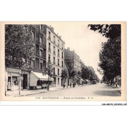 CAR-ABEP9-0828-92 - MONTROUGE - Route de chatillon