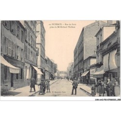 CAR-AAIP10-92-0892 - PUTEAUX - La rue de Paris prise du Boulevard Richard Wallace