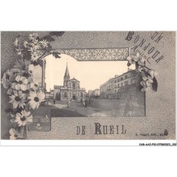 CAR-AAIP10-92-0914 - RUEIL - Un Bonjour de Reuil - Eglise