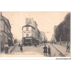 CAR-AAIP10-92-0902 - PUTEAUX - Rue des coutures et rue de Paris - Hotel du Centre
