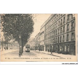 CAR-ACBP5-0331-92 - NEUILLY-SUR-SEINE - L'avenue de neuilly à la rue des graviers