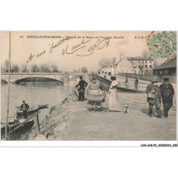 CAR-ACBP5-0340-92 - NEUILLY-SUR-SEINE - Berges de la seine au pont de neuilly