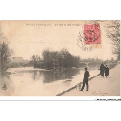 CAR-ACBP5-0334-92 - NEUILLY-SUR-SEINE - Le pont et l'ile d'amour