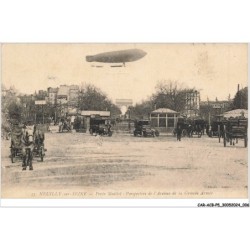 CAR-ACBP5-0318-92 - NEUILLY-SUR-SEINE - Porte maillot - Perspective de l'avenue de la grande armée