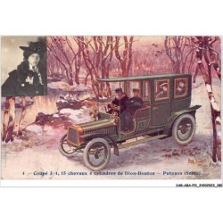 CAR-ABAP11-92-1097 - Coupé 3/4 - 15 chevaux 4 cylindres de dion-bouton - PUTEAUX - Seine - Pub
