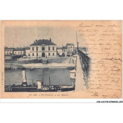 CAR-AAIP10-92-0879 - PUTEAUX - La mairie - Bateau