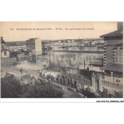 CAR-AAWP13-92-1022 - RUEIL - Inondations de janvier 1910 - Vue panoramique des gourlis