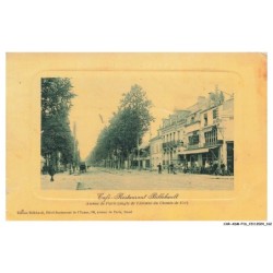 CAR-ADMP16-1230-92 - RUEIL - Café-restaurant billebault - Avenue de paris - Angle de l'avenue du chemin de fer