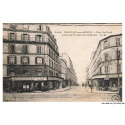 CAR-ADMP16-1197-92 - NEUILLY-SUR-SEINE - Rue du pont - Prise de la rue du château