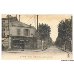 CAR-ADLP19-1175-92 - RUEIL - Avenue du chemin de fer et avenue de paris