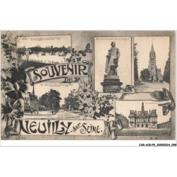 CAR-ACBP5-0364-92 - Souvenir de NEUILLY-SUR-SEINE
