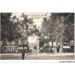 CAR-ACBP5-0365-92 - NEUILLY-SUR-SEINE - Rue montrosier et justice de paix