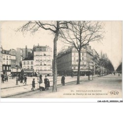 CAR-ACBP5-0369-92 - NEUILLY-SUR-SEINE - Avenue de neuilly et rue de sablonville