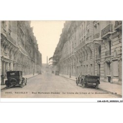 CAR-ACBP5-0371-92 - NEUILLY - Rue berteaux-dumas