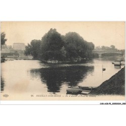 CAR-ACBP5-0344-92 - NEUILLY-SUR-SEINE - Ile d'amour et le pont de neuilly