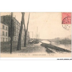 CAR-ACBP5-0362-92 - Paris - NEUILLY-SUR-SEINE - Le pont