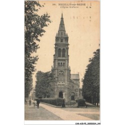 CAR-ACBP5-0387-92 - NEUILLY-SUR-SEINE - L'église st-pierre