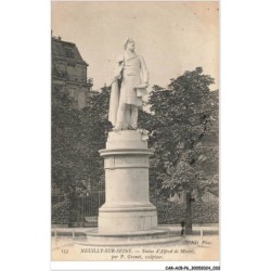 CAR-ACBP6-0420-92 - NEUILLY-SUR-SEINE - Statue d'alfred de musset