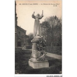 CAR-ACBP6-0408-92 - NEUILLY-SUR-SEINE - La statue de jeanne d'arc