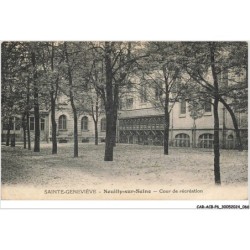 CAR-ACBP6-0437-92 - Sainte-geneviève - NEUILLY-SUR-SEINE - Cour de récréation