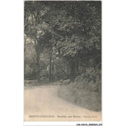 CAR-ACBP6-0442-92 - Sainte-geneviève - NEUILLY-SUR-SEINE - Vue du parc