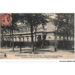 CAR-ACBP6-0452-92 - NEUILLY-SUR-SEINE - Boulevard d'argenson - Ancien chateau de louis-philippe