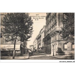 CAR-ACBP6-0479-92 - NEUILLY-SUR-SEINE - Rue du marché