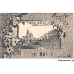 CAR-AAIP10-92-0916 - RUEIL - Un Bonjour de Reuil - Eglise