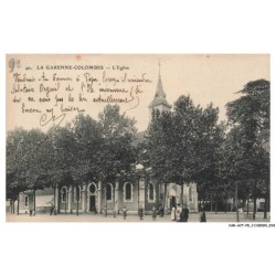 CAR-ACTP9-0651-92 - LA GARENNE-COLOMBES - L'église