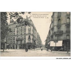 CAR-ACBP6-0480-92 - NEUILLY-SUR-SEINE - La rue du marché - Pris de l'avenue du roule