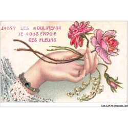 CAR-AAFP9-92-0847 - D'ISSY LES MOULINEAUX je vous envoie ces fleurs