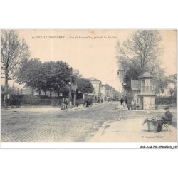 CAR-AAGP10-92-0966 - LEVALLOIS-PERRET - Rue de Courcelles-Prise de la Barriere
